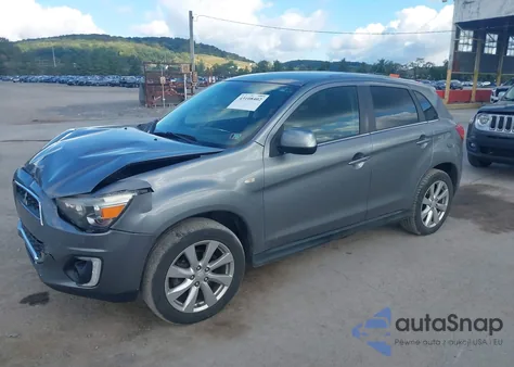 2015 Mitsubishi Outlander Sport Se from USA, damaged, VIN 4A4AR4AU8FE047722